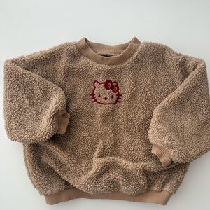 Zara Hello Kitty Fleece Sweater 2T